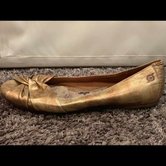 born gold flats